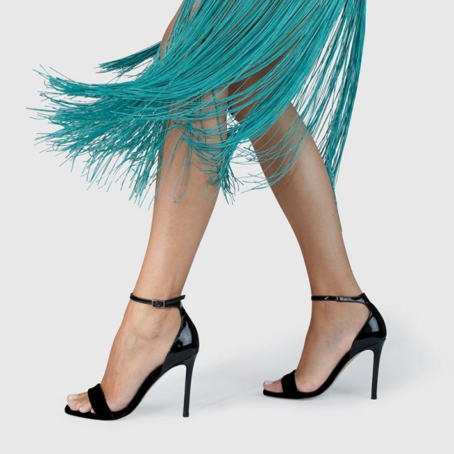 LODI MUJER SANDALIAS NEGRAS WERO