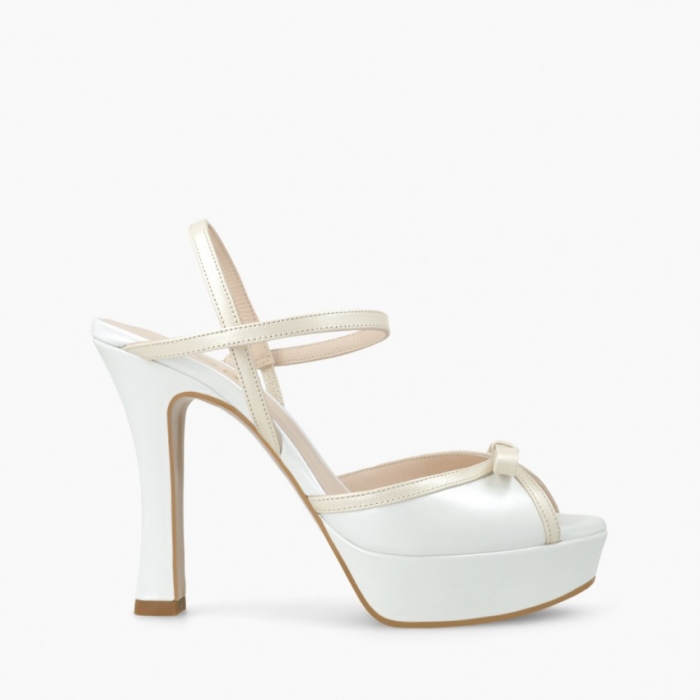 LODI MUJER SANDALIAS DE NOVIA BLANCAS TERREN