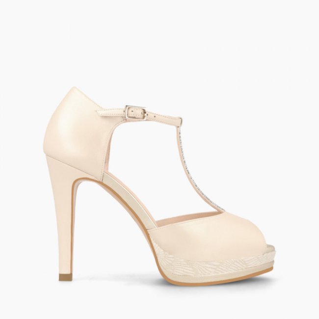 LODI MUJER SANDALIAS DE NOVIA DORADAS PAULI