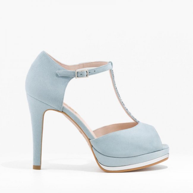 LODI MUJER SANDALIAS DE NOVIA AZULES PAULI