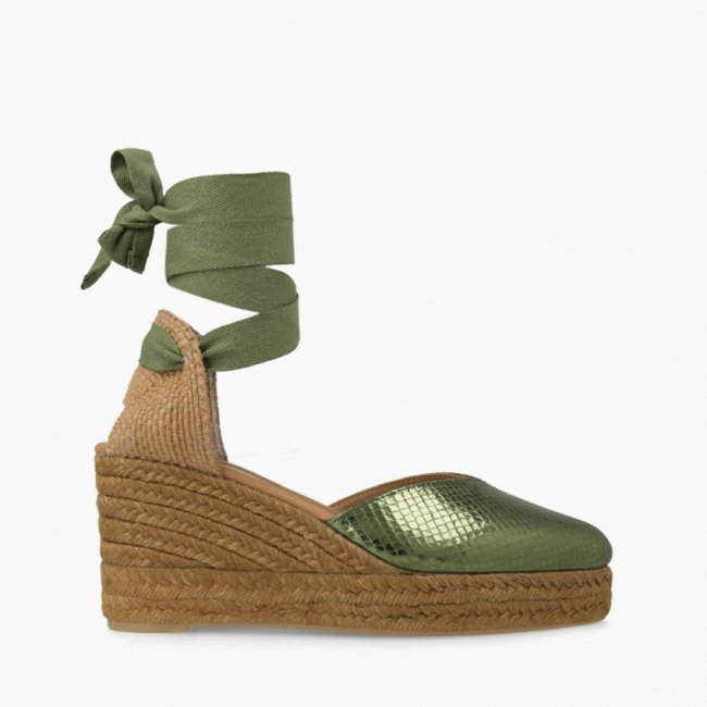 LODI MUJER ALPARGATAS VERDES FINARI