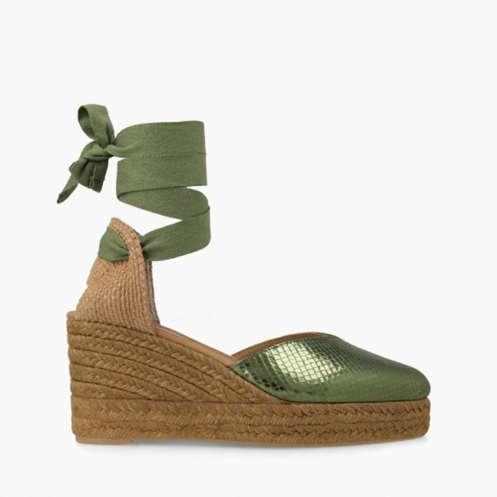 LODI MUJER ALPARGATAS VERDES FINARI