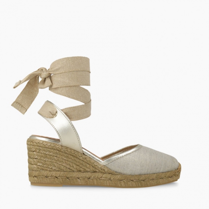 LODI MUJER ALPARGATAS DORADAS CORELI