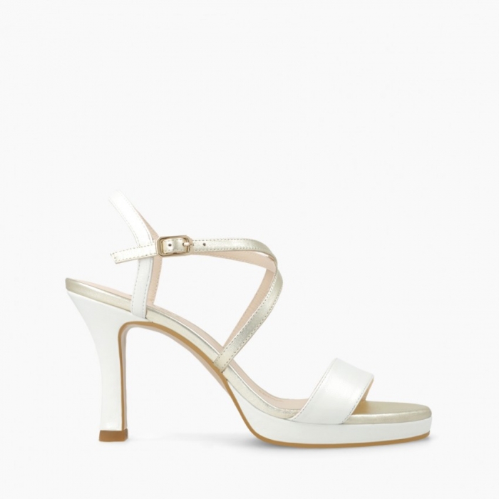 LODI MUJER SANDALIAS DE NOVIA BLANCAS LESERA