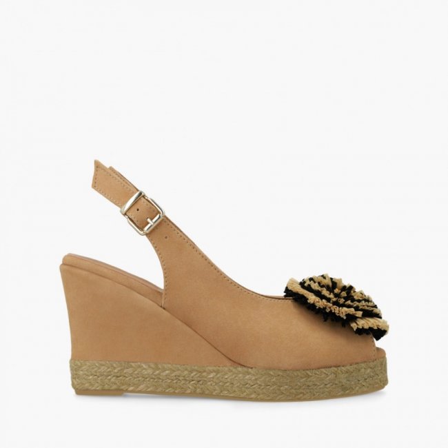 LODI MUJER ALPARGATAS MARRONES BUFINO