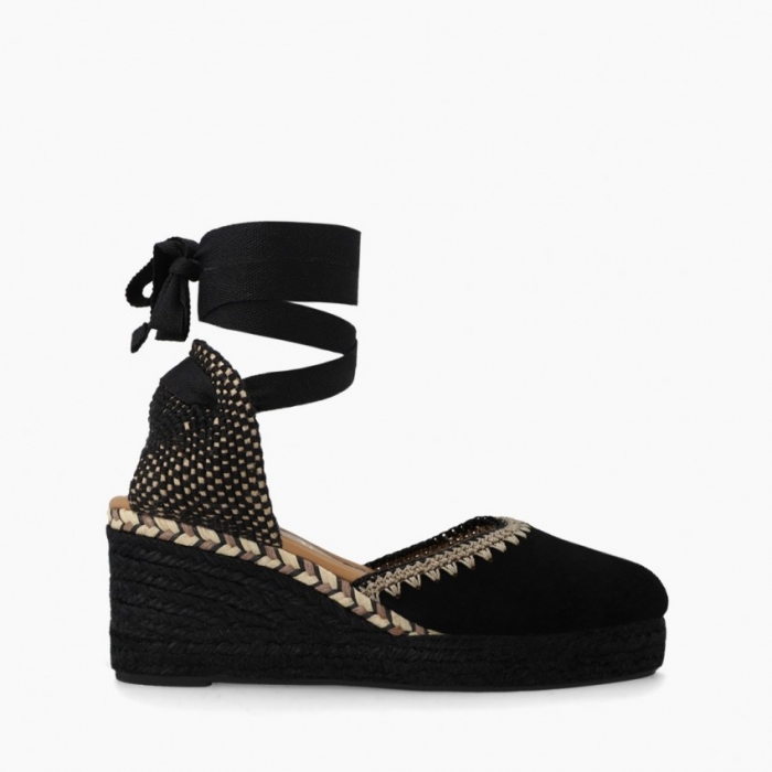 LODI MUJER ALPARGATAS NEGRAS CAVALE