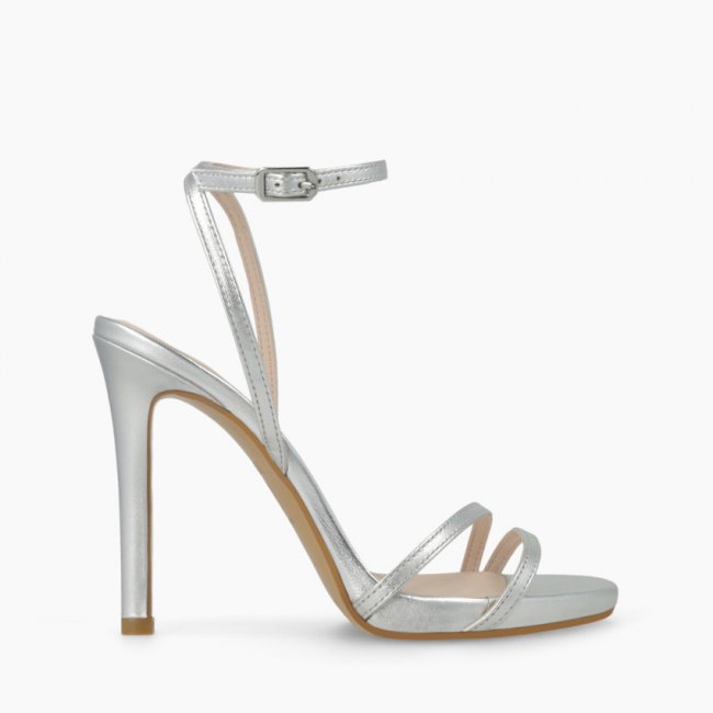 LODI MUJER SANDALIAS PLATEADAS YERIL