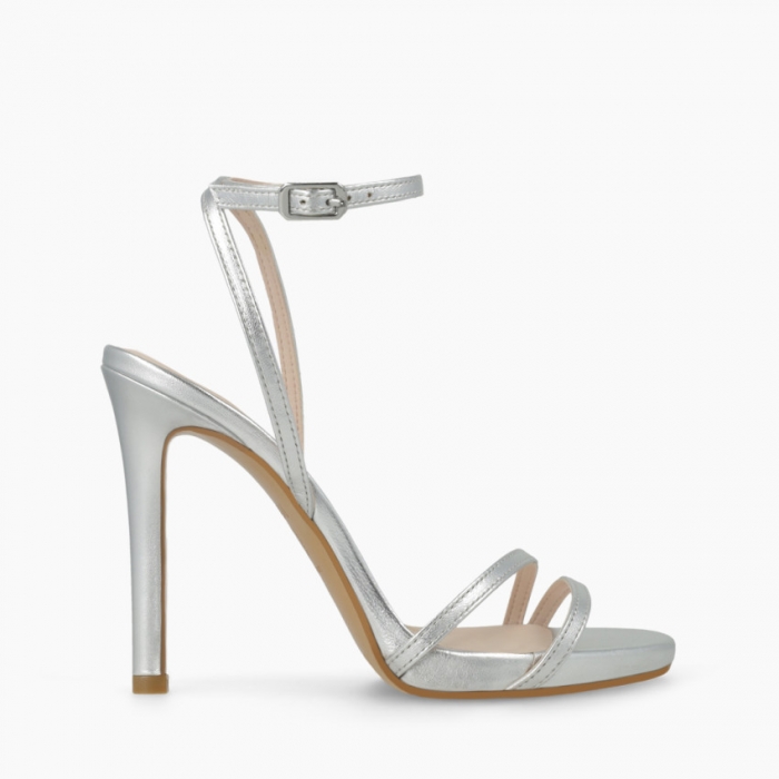 LODI MUJER SANDALIAS PLATEADAS YERIL