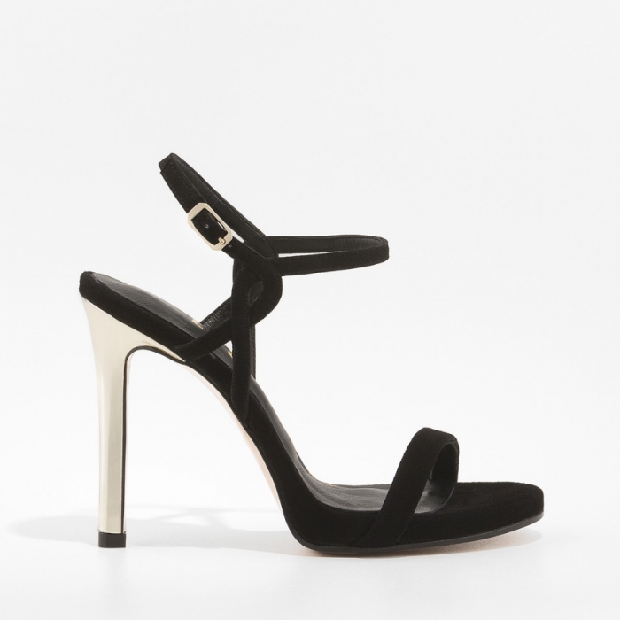 LODI MUJER SANDALIAS NEGRAS CANNES