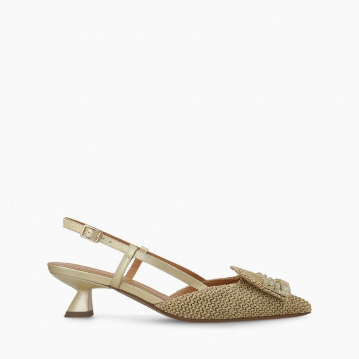 LODI MUJER ZAPATOS DE SALON DORADOS DA5502