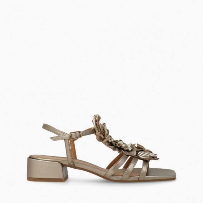 LODI MUJER SANDALIAS DORADAS KON5357