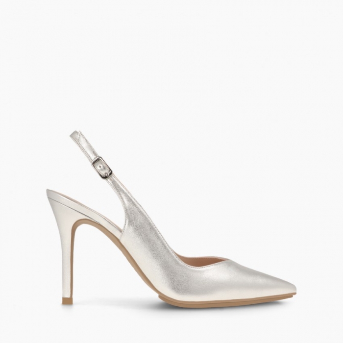 LODI MUJER ZAPATOS DE SALON PLATEADOS RAIANE-GO