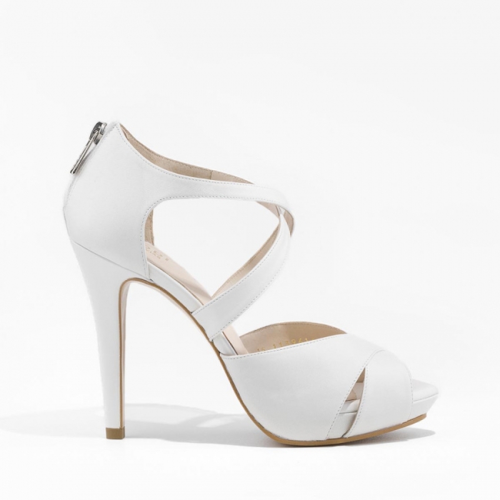 LODI MUJER SANDALIAS DE NOVIA BLANCAS GOYA