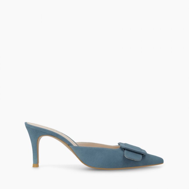 LODI MUJER MULES AZULES ELIAN