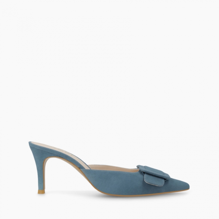 LODI MUJER MULES AZULES ELIAN