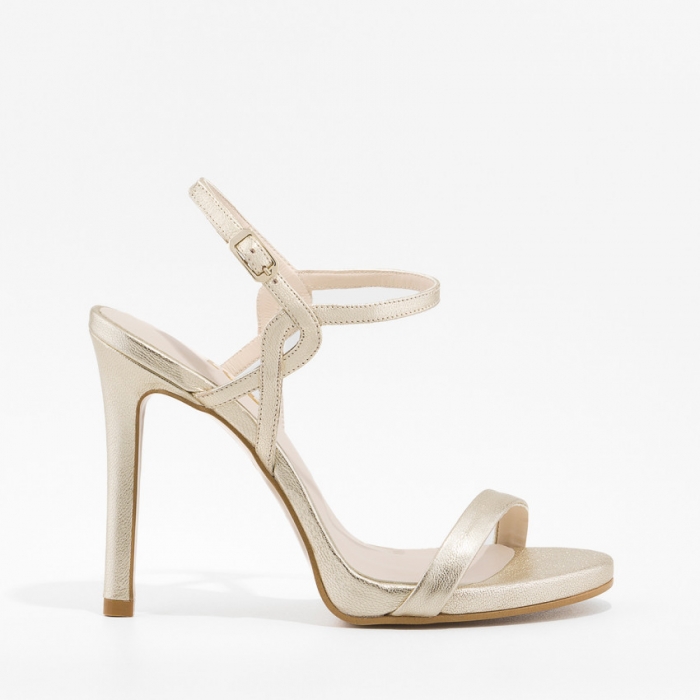 LODI MUJER SANDALIAS DORADAS CANNES