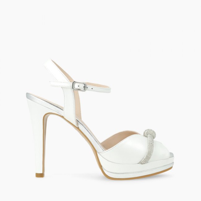 LODI MUJER SANDALIAS DE NOVIA BLANCAS PASU