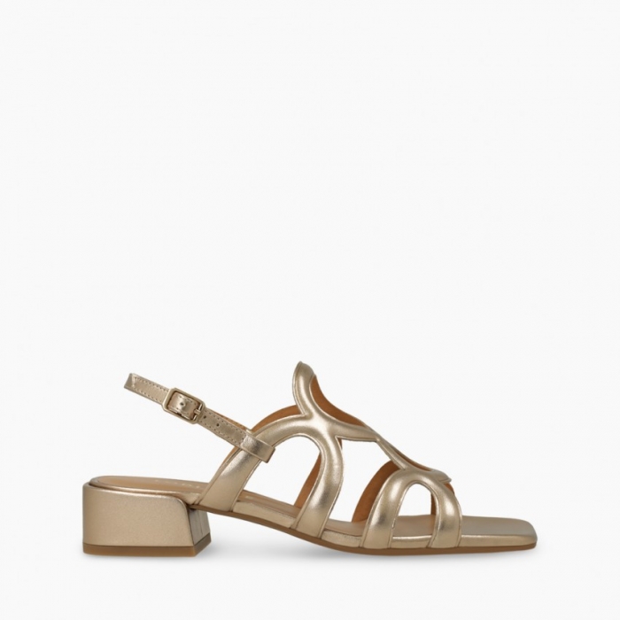 LODI MUJER SANDALIAS DORADAS KON5355