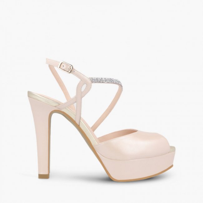 LODI MUJER SANDALIAS DE NOVIA ROSAS TIRANES