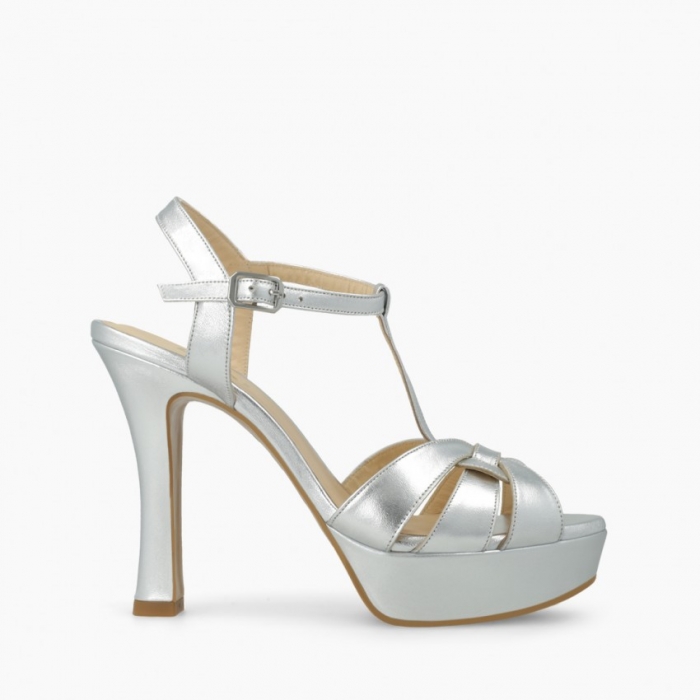 LODI MUJER SANDALIAS PLATEADAS TARAN