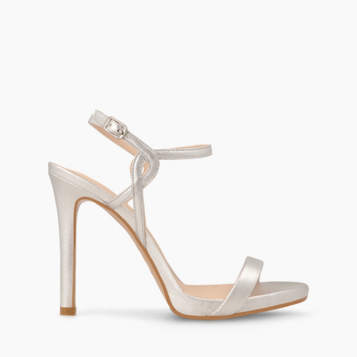 LODI MUJER SANDALIAS PLATEADAS CANNES