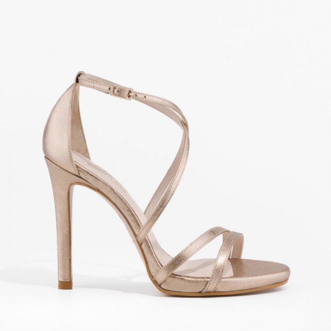 LODI MUJER SANDALIAS DORADAS YURIKO-X