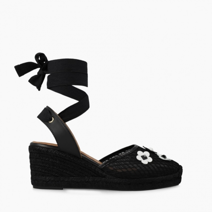 LODI MUJER ALPARGATAS NEGRAS CORIT