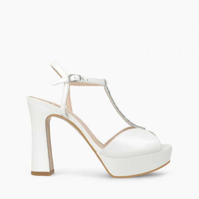 LODI MUJER SANDALIAS DE NOVIA BLANCAS TESIRE