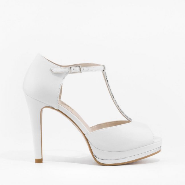 LODI MUJER SANDALIAS DE NOVIA BLANCAS PAULI