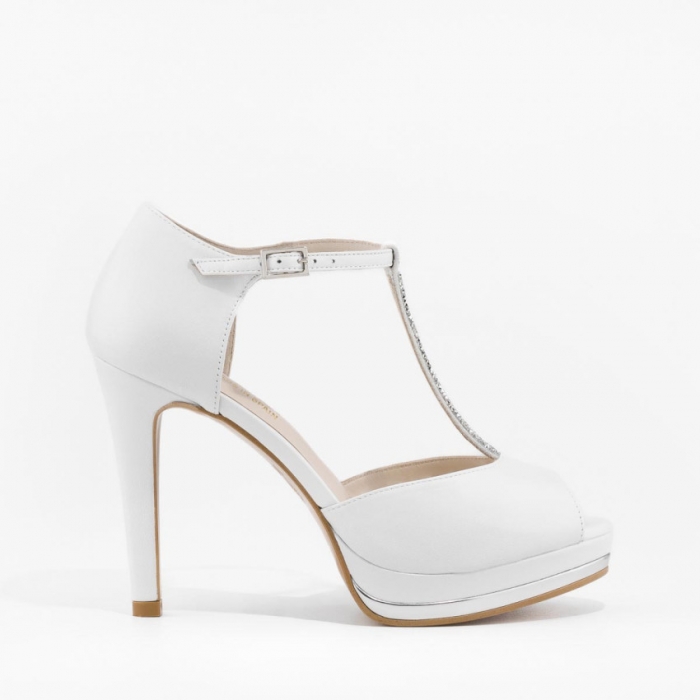 LODI MUJER SANDALIAS DE NOVIA BLANCAS PAULI