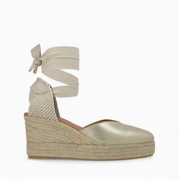 LODI MUJER ALPARGATAS DORADAS FINARI