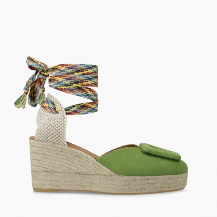 LODI MUJER ALPARGATAS VERDES FOMIS