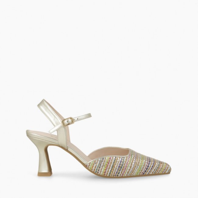 LODI MUJER ZAPATOS DE SALON MULTICOLOR DORADOS GELIA-TE