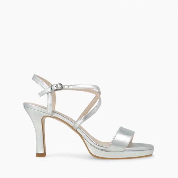 LODI MUJER SANDALIAS PLATA LESERA