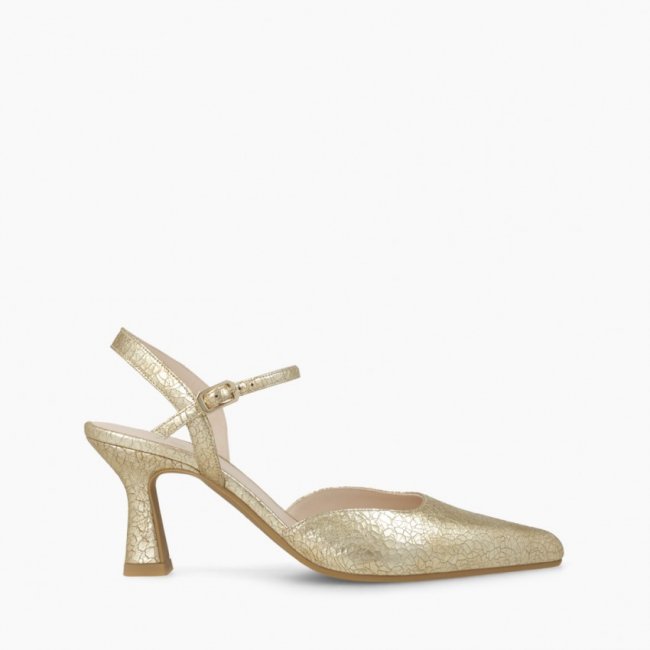 LODI MUJER ZAPATOS DE SALON DORADOS GELIA