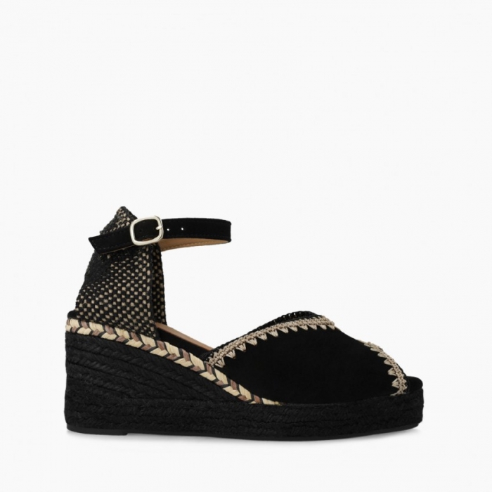 LODI MUJER ALPARGATAS NEGRAS CAVALTA