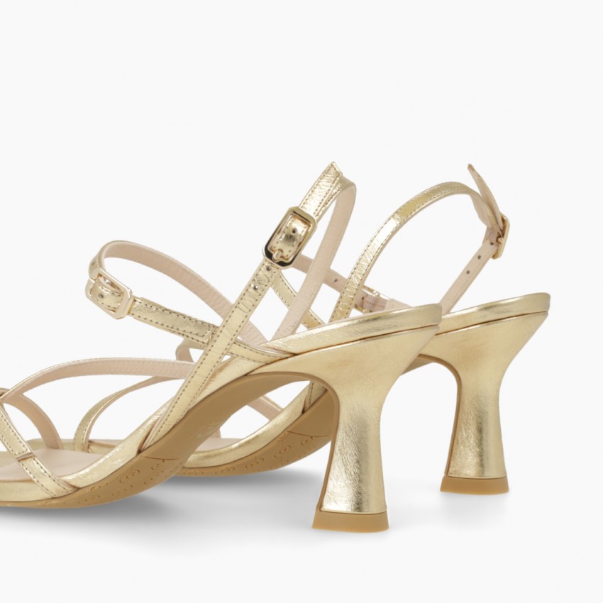 LODI MUJER SANDALIAS DORADAS LASON