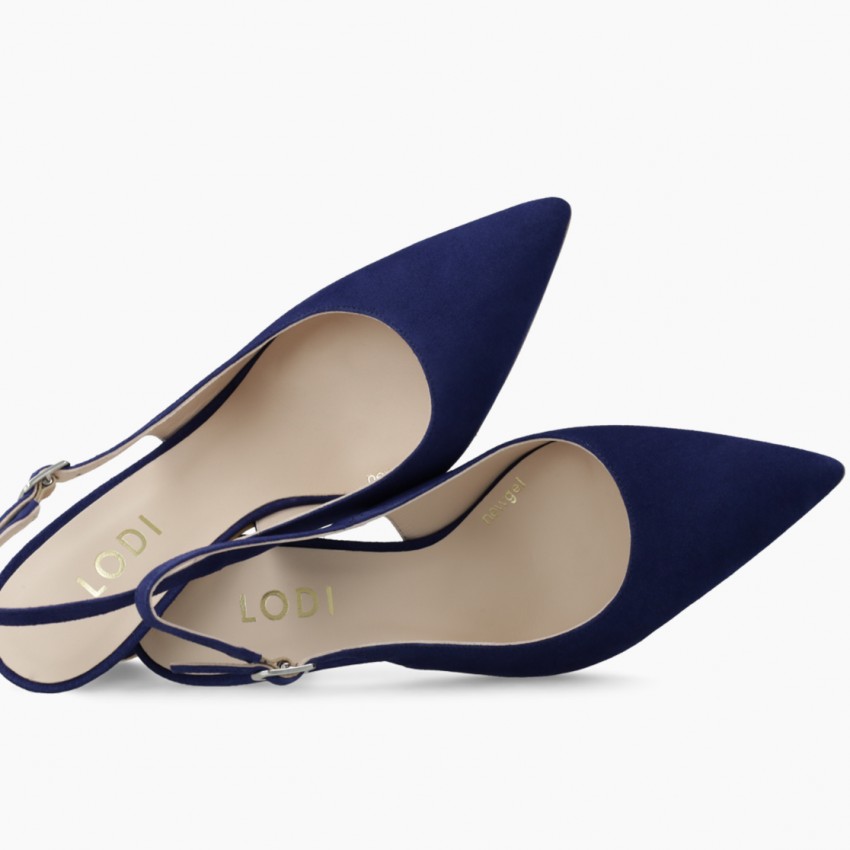 LODI MUJER ZAPATOS DE SALON AZULES RISEDIS