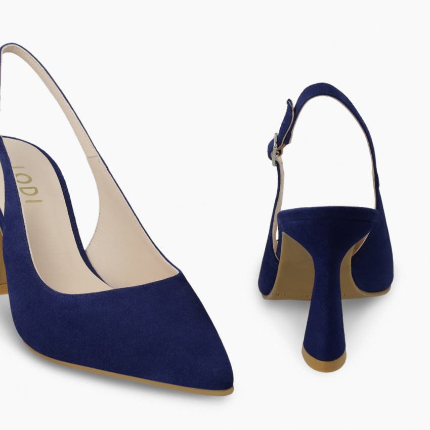 LODI MUJER ZAPATOS DE SALON AZULES RISEDIS