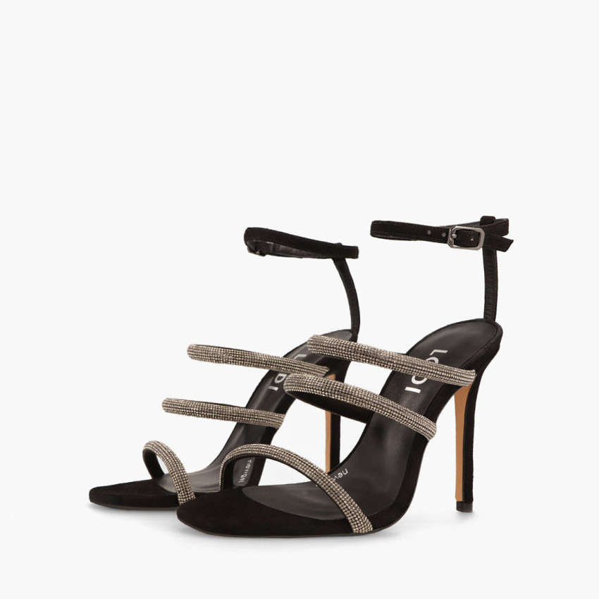 LODI MUJER SANDALIAS NEGRAS WURIT