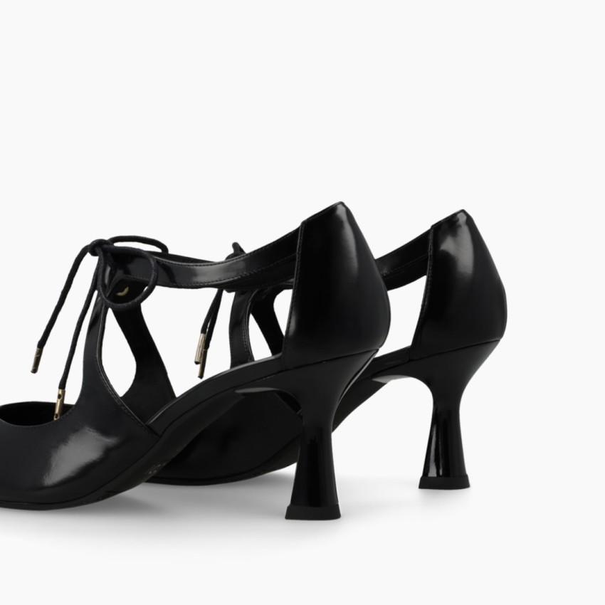 LODI MUJER ZAPATOS DE SALON NEGROS GINOL-PI