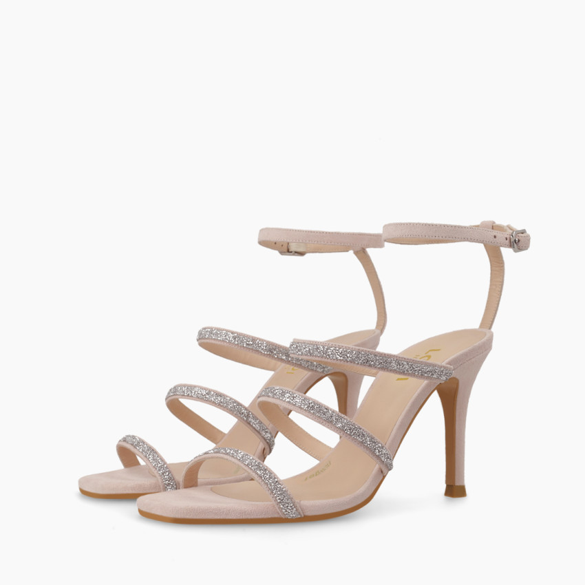 LODI MUJER SANDALIAS DE NOVIA ROSAS SISANE