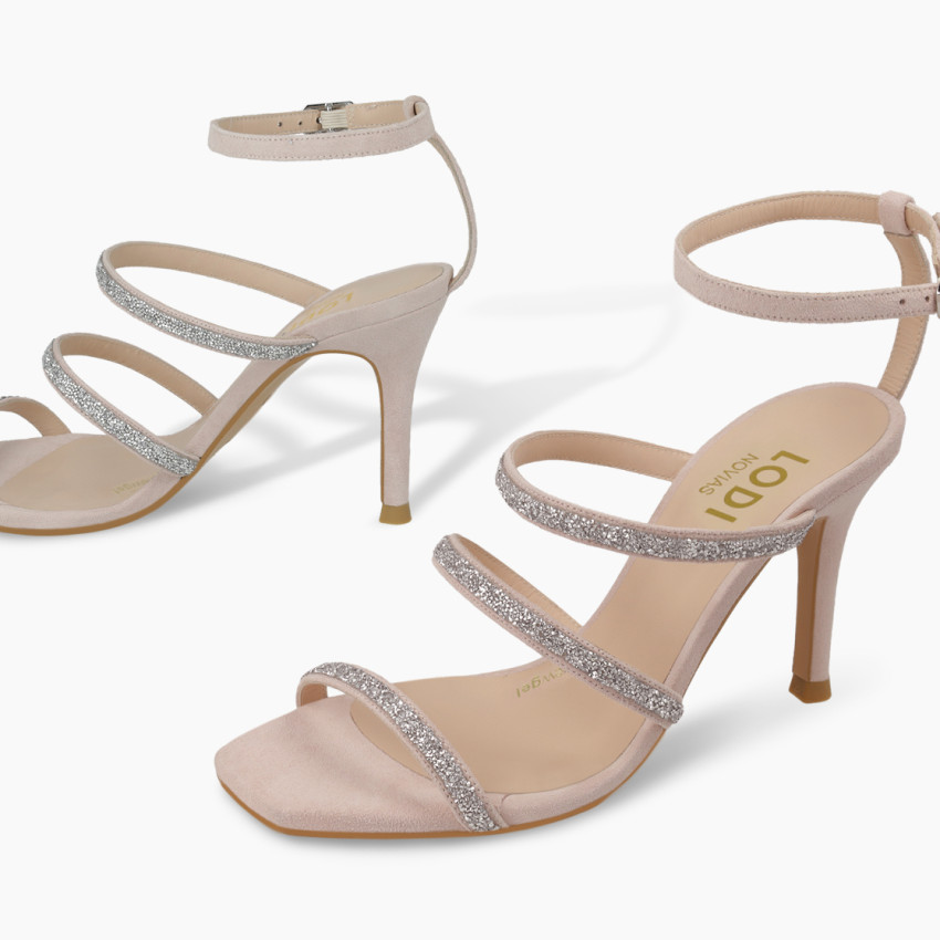 LODI MUJER SANDALIAS DE NOVIA ROSAS SISANE