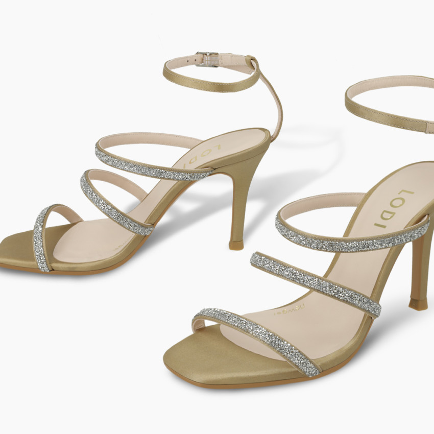 LODI MUJER SANDALIAS DORADAS SISANE-TE