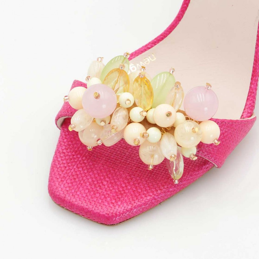 LODI MUJER SANDALIAS RAFIA ROSA WESORI