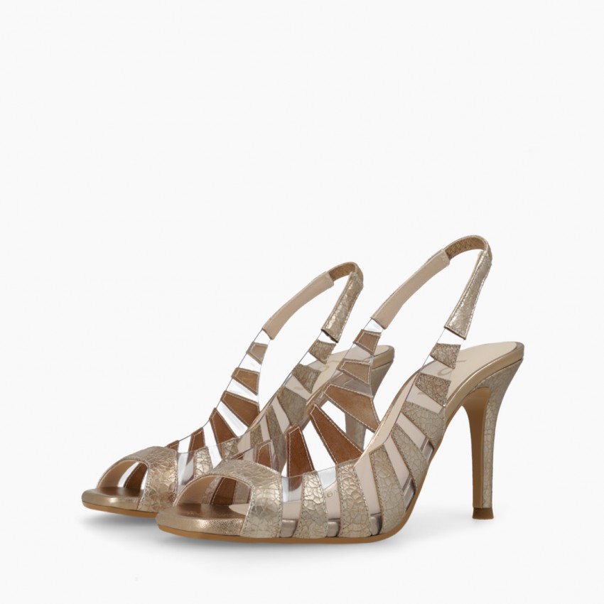 LODI MUJER SANDALIAS DORADAS SIMARIS