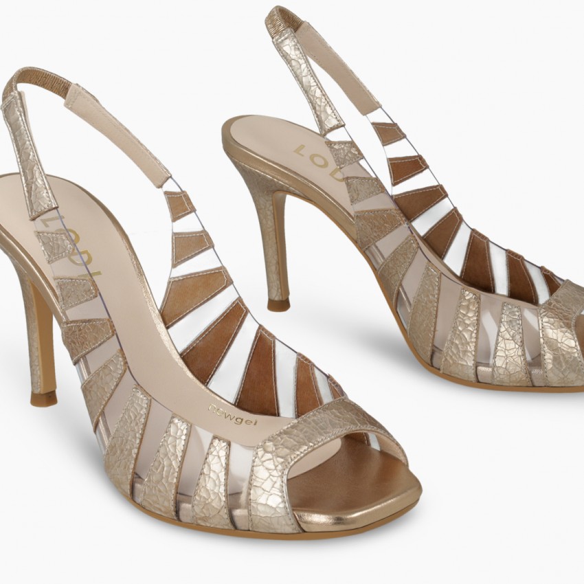 LODI MUJER SANDALIAS DORADAS SIMARIS