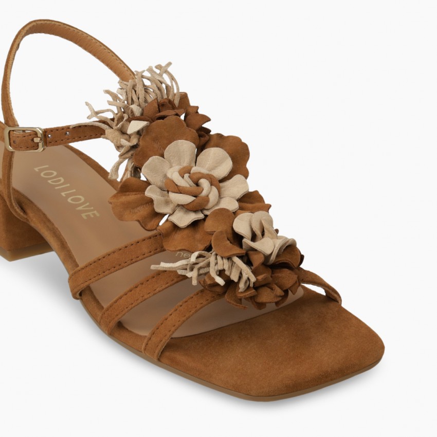 LODI MUJER SANDALIAS MARRONES KON5357