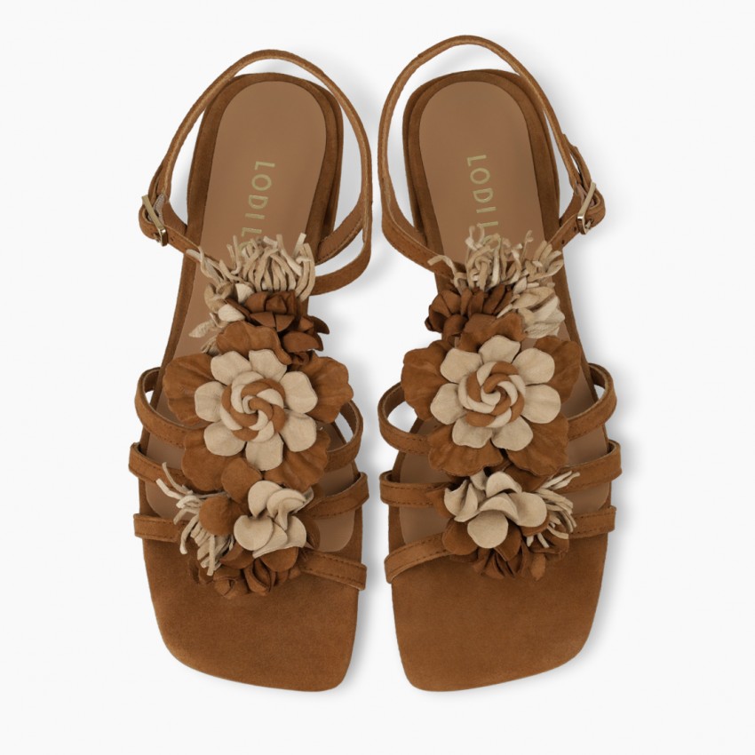 LODI MUJER SANDALIAS MARRONES KON5357