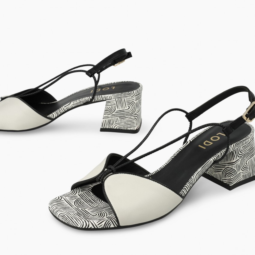 LODI MUJER SANDALIAS BLANCAS LAIKU